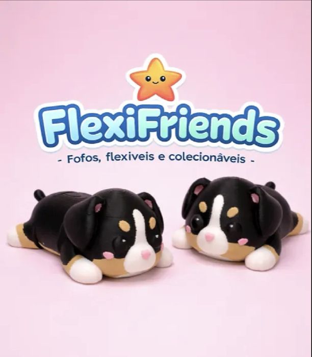 FlexiFriend Boneco Articulado Cão Boieiro Amy