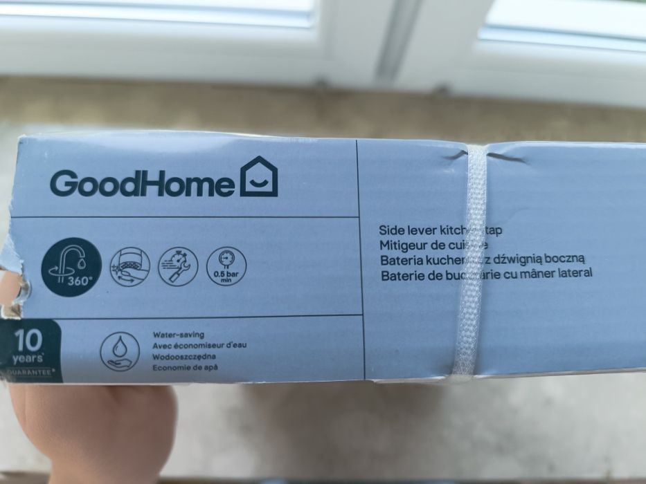 Nowa bateria zlewozmywakowa goodhome zanthe
