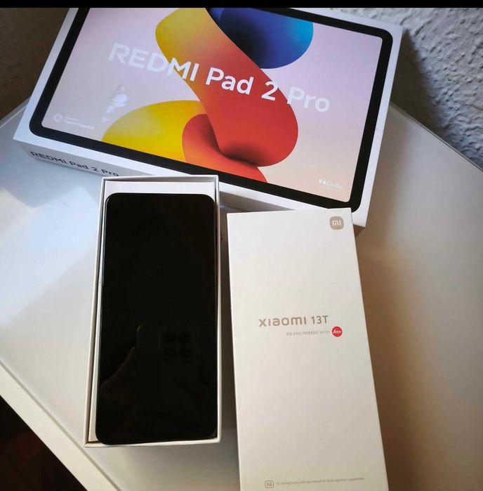 Vendo tablet e telemóvel Xiaomi novos