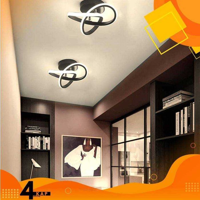 Lampa sufitowa wstęga LED 28W nowoczesna plafon