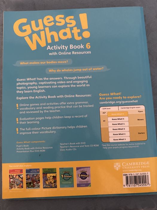 Livros Cambridge - Guess What! 6