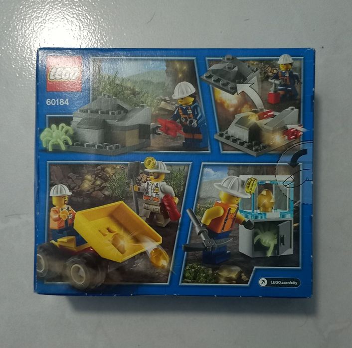 LEGO City 60184 - Equipa de mineração