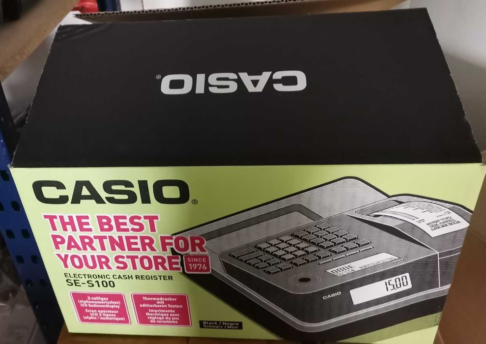 Caixa Registadora CASIO SE-S100