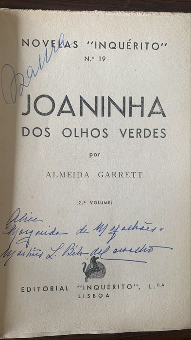Joaninha dos olhos verdes