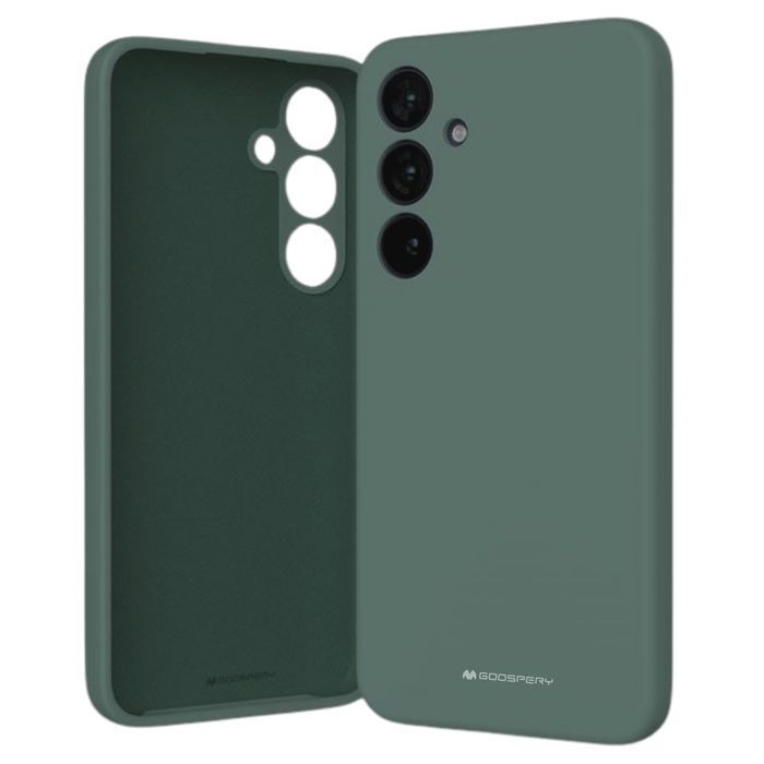 Etui do Galaxy S24+ Plus Mercury Silicone zielone