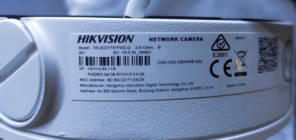 3Мп IP відеокамера Hikvision DS-2CD1731FWD-IZ