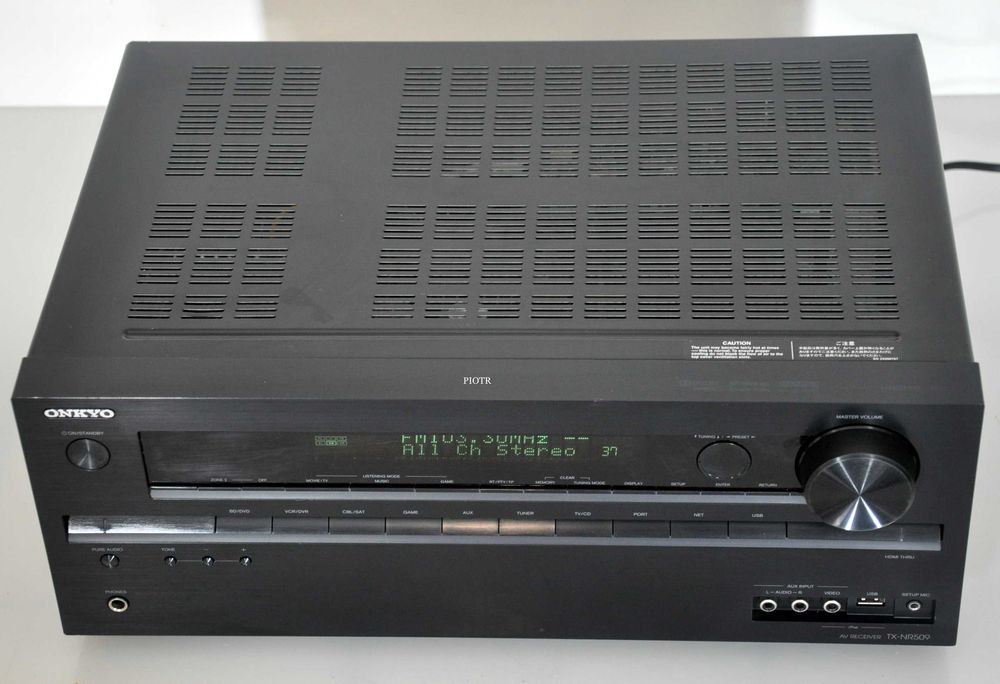 Amplituner ONKYO TX-NR509  mocny , sprawny, zadbany.