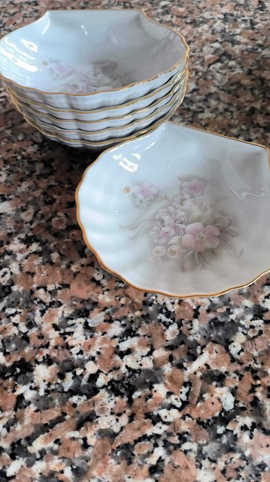 Conjunto de 6 conchas decorativas EVA Portugal