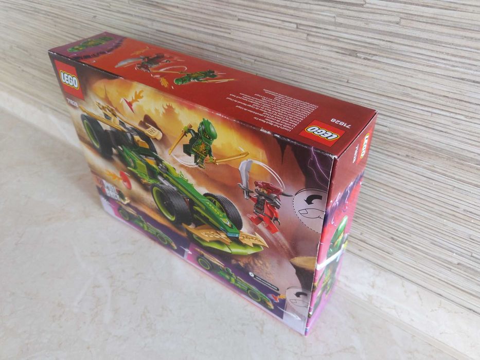 NOWE Klocki 71828 LEGO Ninjago Samochód wyścigowy Lloyda z napędem typ