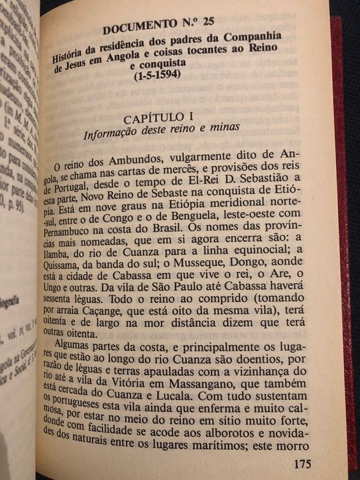 Angola no Séc. XVI/ Viagens à Guiné/ Estado da Índia