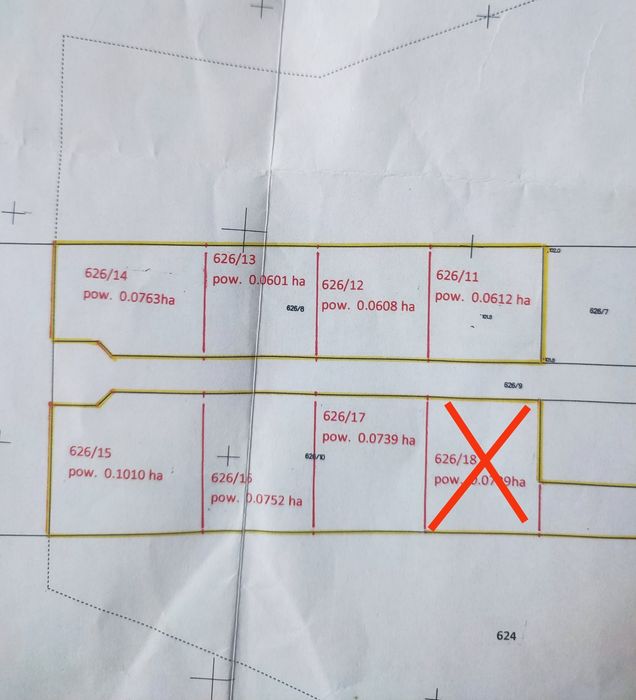 Działki budowlane Długie Stare
