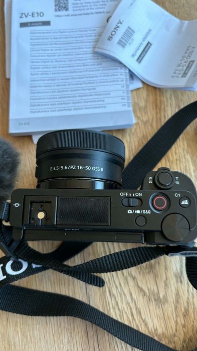 Sony zv e10 uzyty raz dodatkowe ubezpieczenie