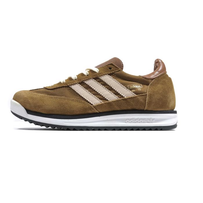 Кросівки Adidas SL 72 Коричневі унісекс, Адідас SL 72 ретро легкі повсякденні демісезонні вінтаж стиль