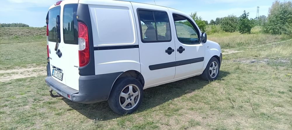2007 FIAT DOBLO 1.9 MultiJet 5 osobowy, fv  klimatyzacja