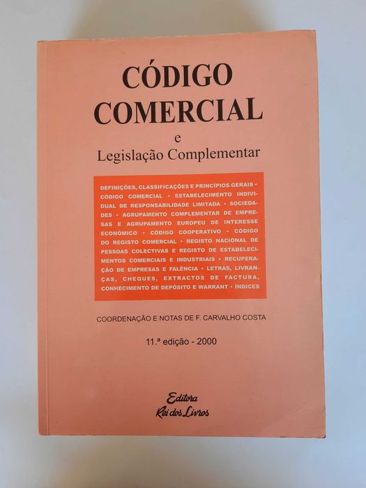 Código Comercial e Legislação Complementar