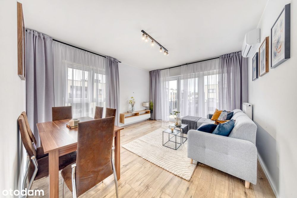 3 pokoje | 62 m² | klimatyzacja | balkon | Fordon