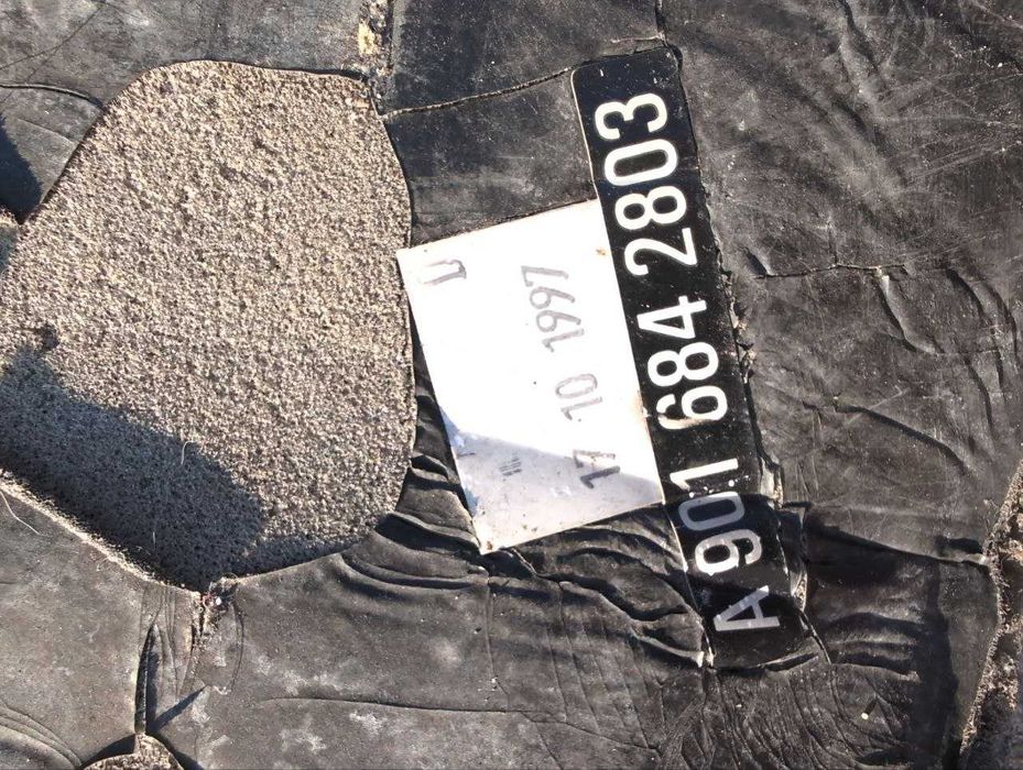 Tapete borracha original 3 lugares de Mercedes sprinter 312D de 1998