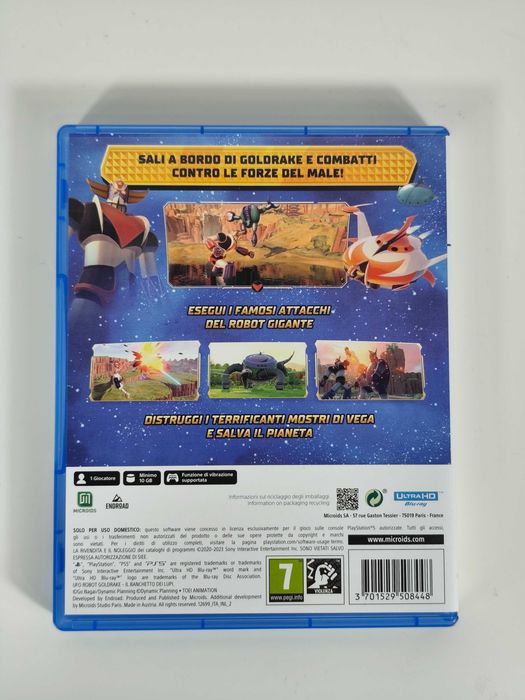 Ufo Robot Goldrake Playstation 5 PS5