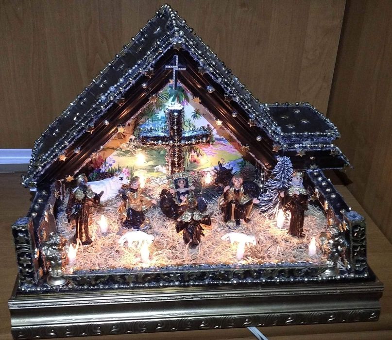 Szopka Bożonarodzeniowa handmade