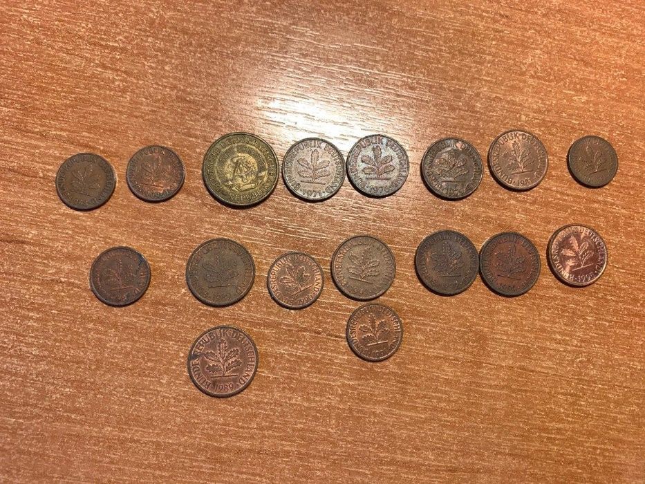 Монеты Pfennig Пфенниг