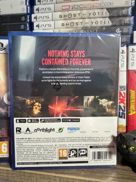 Нові диски Control Resonant (PS5)(Українські субтитри)