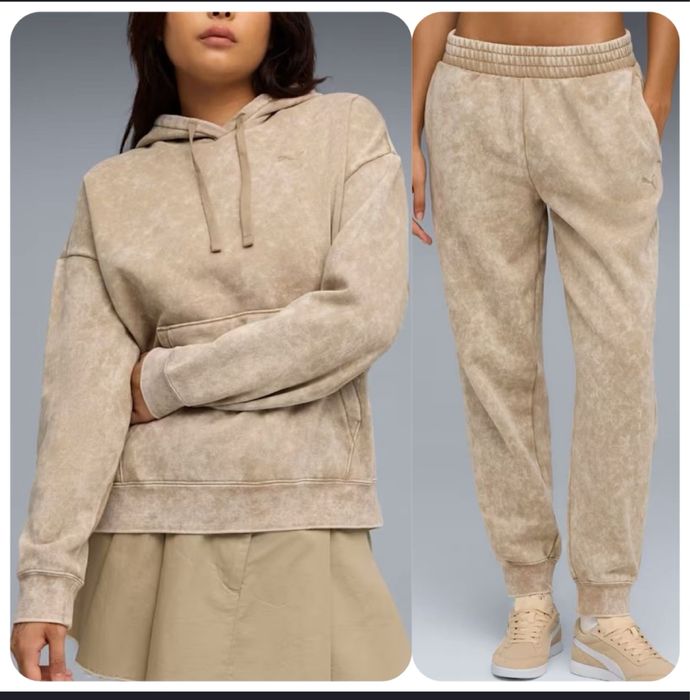 Теплий жіночий костюм PUMA Elevated Essentials Acid Wash