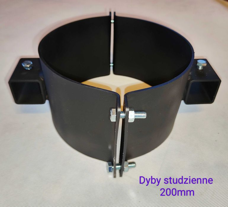Dyby na rurę studzienną 110mm.Ściski studzienne 110mm.Dyby wiertnicze.