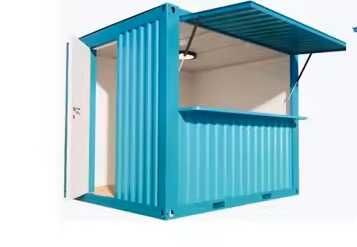 Kontener barowy na lody, gofry, kawę 10'DV