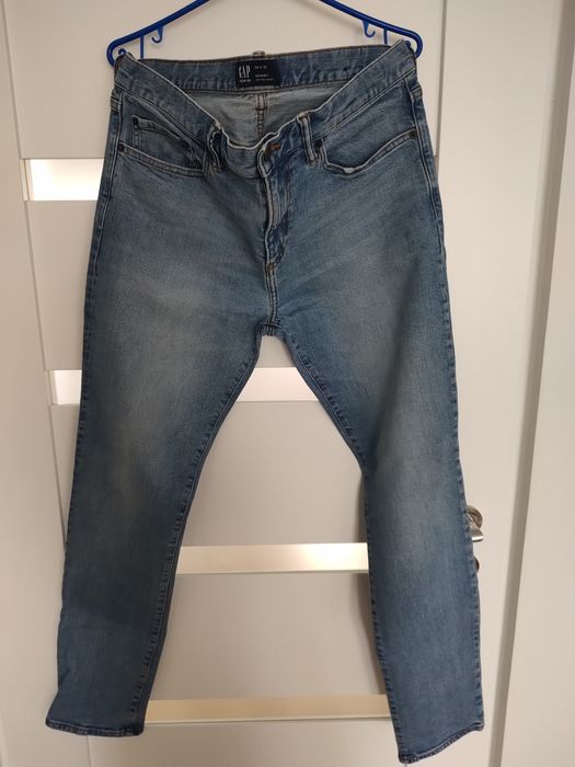 Spodnie jeansowe GAP skinny 34x32