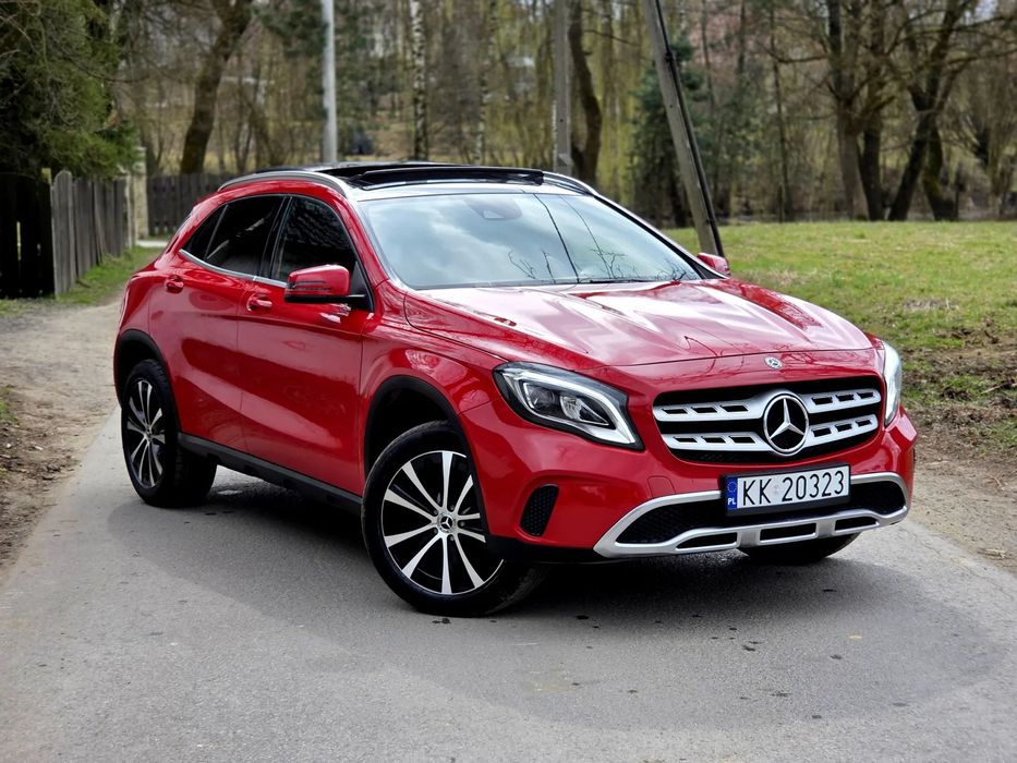 Mercedes-Benz GLA LIFT 1.5d 2017r 134000km KAMERA, Szyberdach, Full LED, Półskóra, NAVI