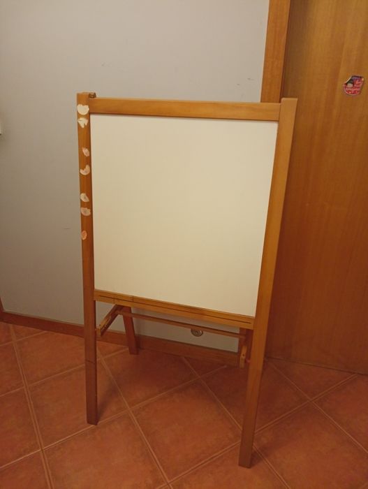 Cavalete/quadro madeira criança ikea
