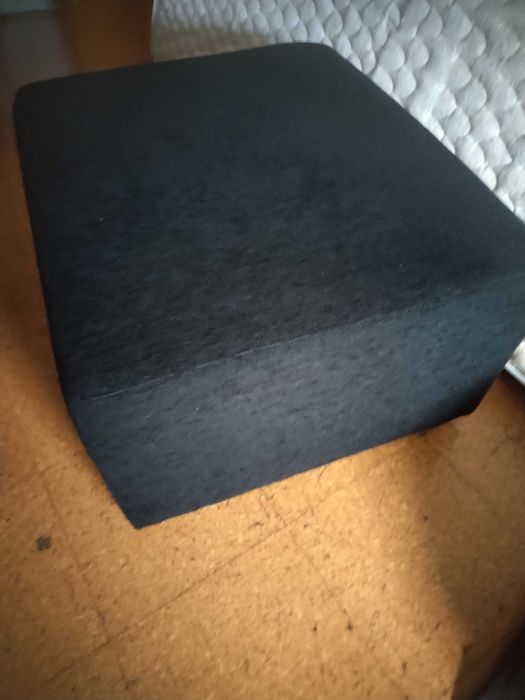 Vendo puff de sofá Preto