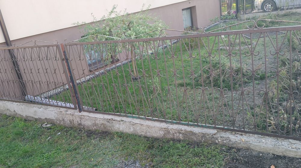 Ogrodzenie metalowe przęsła płotu