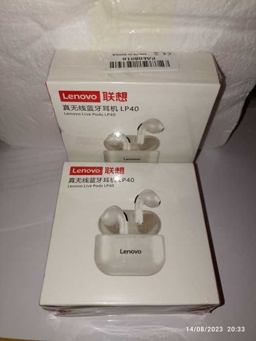 Earbuds auriculares Lenovo
