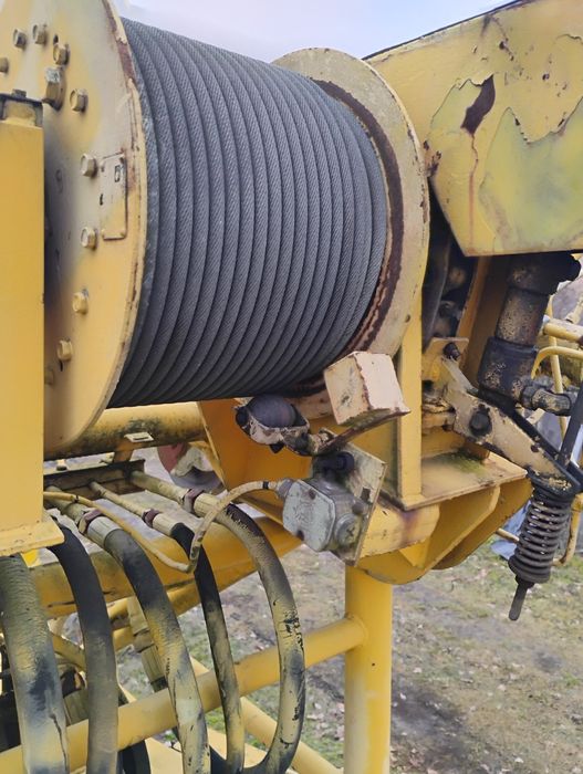 Wciągarka hydrauliczna dźwigu