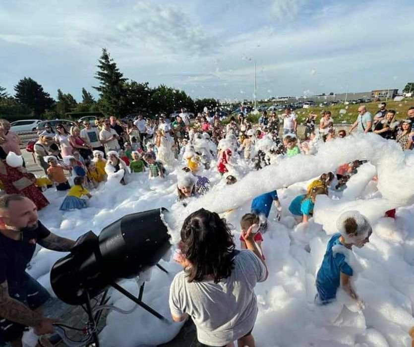 Piana Party | Wytwornica do piany | Organizacja imprez dla dzieci