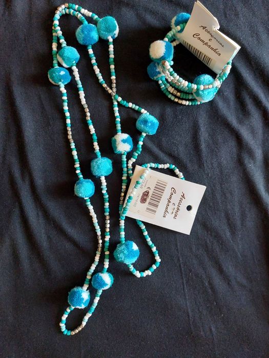 Colar  e  pulseira