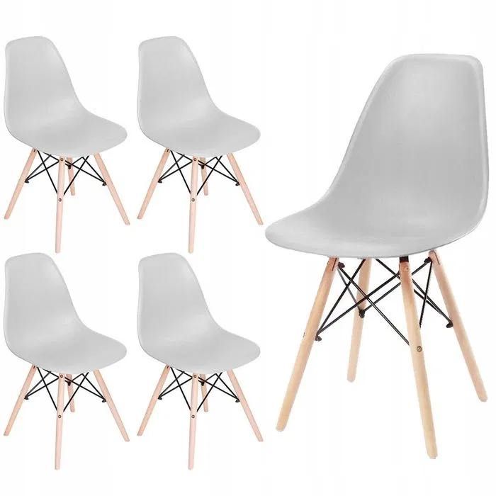 Nowy ZESTAW 4 sztuk krzeseł skandynawskich / 10 wersji kolorystycznych