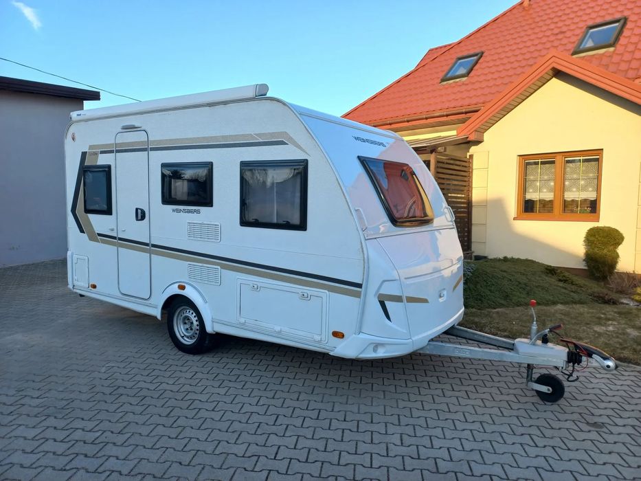 Weinsberg 390 QD  I wł. Markiza kasetowa Thule, prysznic, akumulator