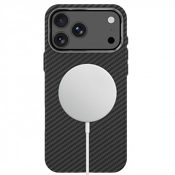 Tech-Protect Ion Carbon Magsafe Iphone 17 Pro / 18 Pro Black/Silver