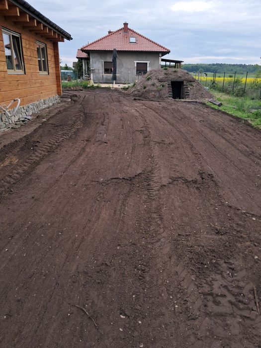 Usługi minikoparka,koparko-ładowarka