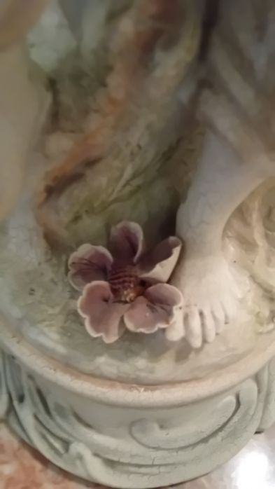 Estatueta Vintage em cerâmica