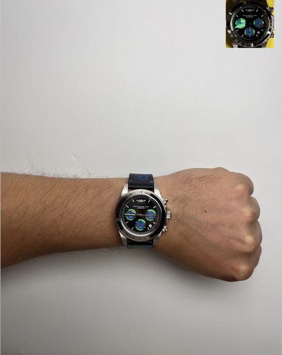 Invicta 49292, чоловічий годинник хронограф, інвікта дайвер