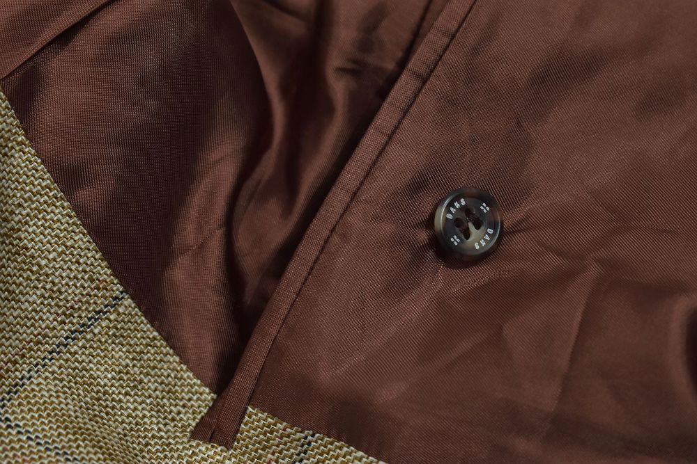 Daks Jedwabno Lniana Marynarka Męska Eu 26 Uk42S