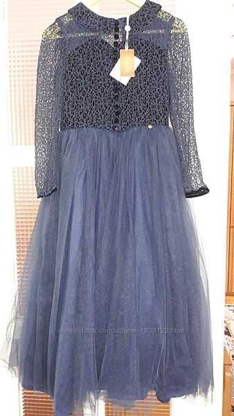 Шикарное платье на торжество LE-MU 9-10 лет