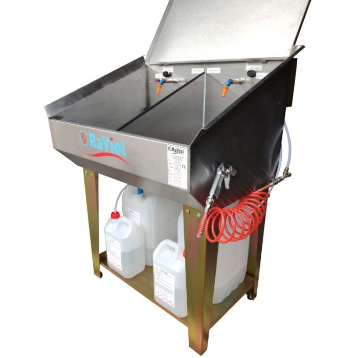 Máquina de Lavar Pistolas de Pintura Solvente / Aquosa Portes Grátis