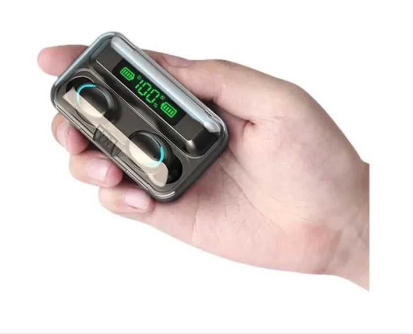 Fone Bluetooth F9 Powerbank (NOVO/SELADO) Auscultadores auricular