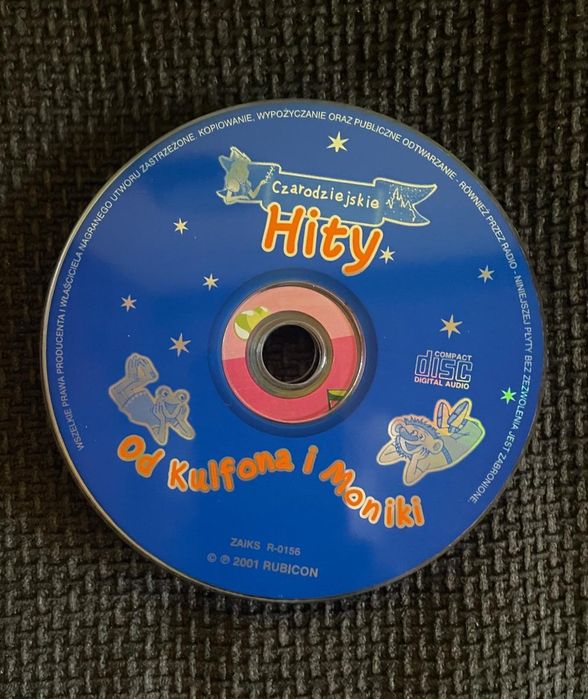 Płyty CD piosenki dla dzieci Mini Mini Puchatek Bajki Grajki
