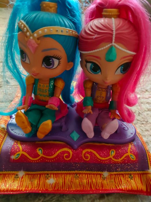 shimmer i shaine grająca zabawka latający dywan na baterie