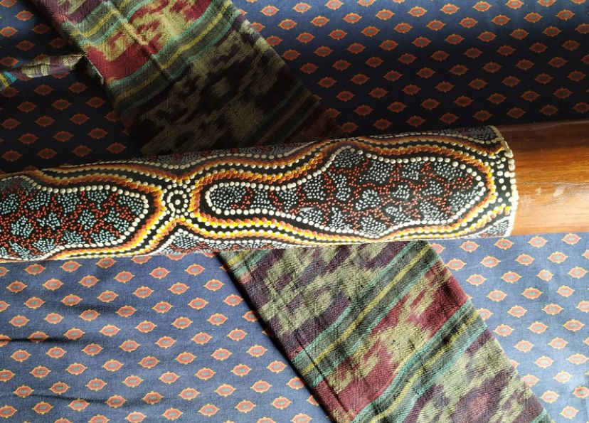 Didgeridoo - Peça decorativa - Instrumento